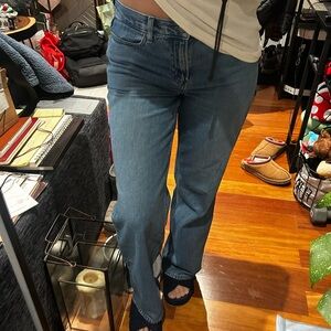 Uniqlo Straight Blue Jeans